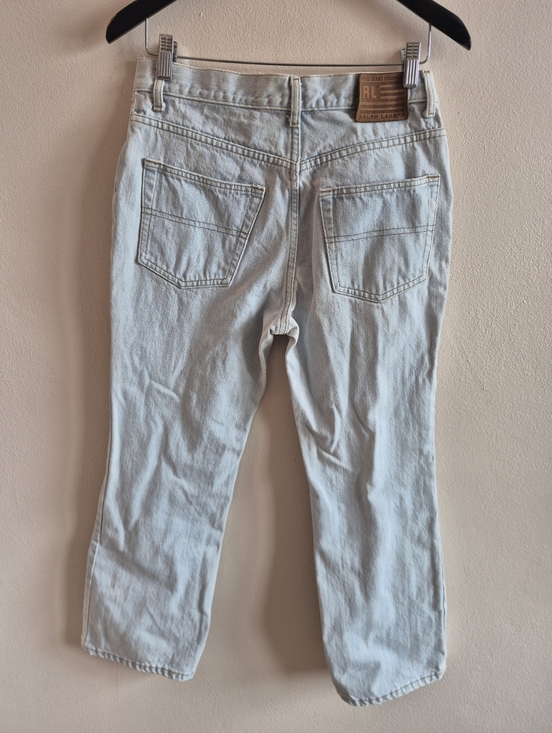 Polo Ralph Lauren Denim - Vintage Ralph Lauren Polo 100% Cotton Women's Jeans Size 31" Waist Light Wash